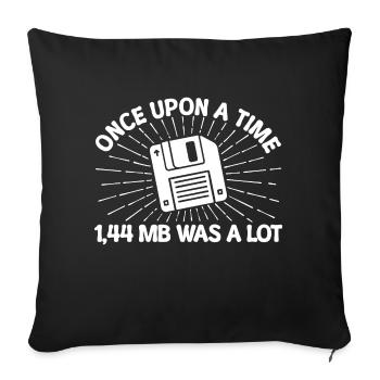 Programmer Coden Statement Developer Scripting - Sofa pillowcase 17,3'' x 17,3'' (45 x 45 cm) - black - Front