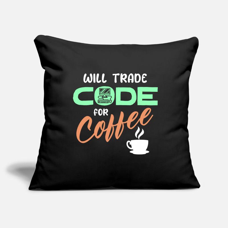 Programmierer Developer Code Statement Computer Sofakissenbezug 45 x 45 cm