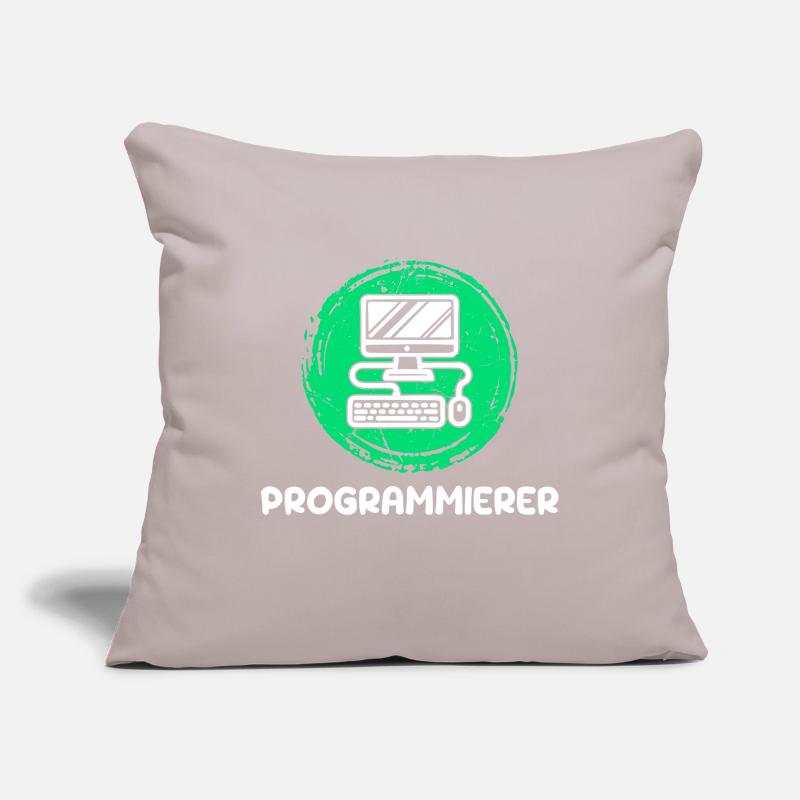 Computerfreak Skripting Developer Programmierer Sofakissenbezug 45 x 45 cm