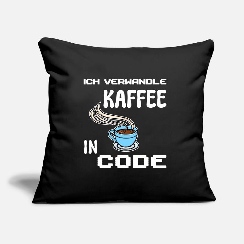 Développeur Computergeek Statement Codage Scripting Housse de coussin décorative 45 x 45 cm