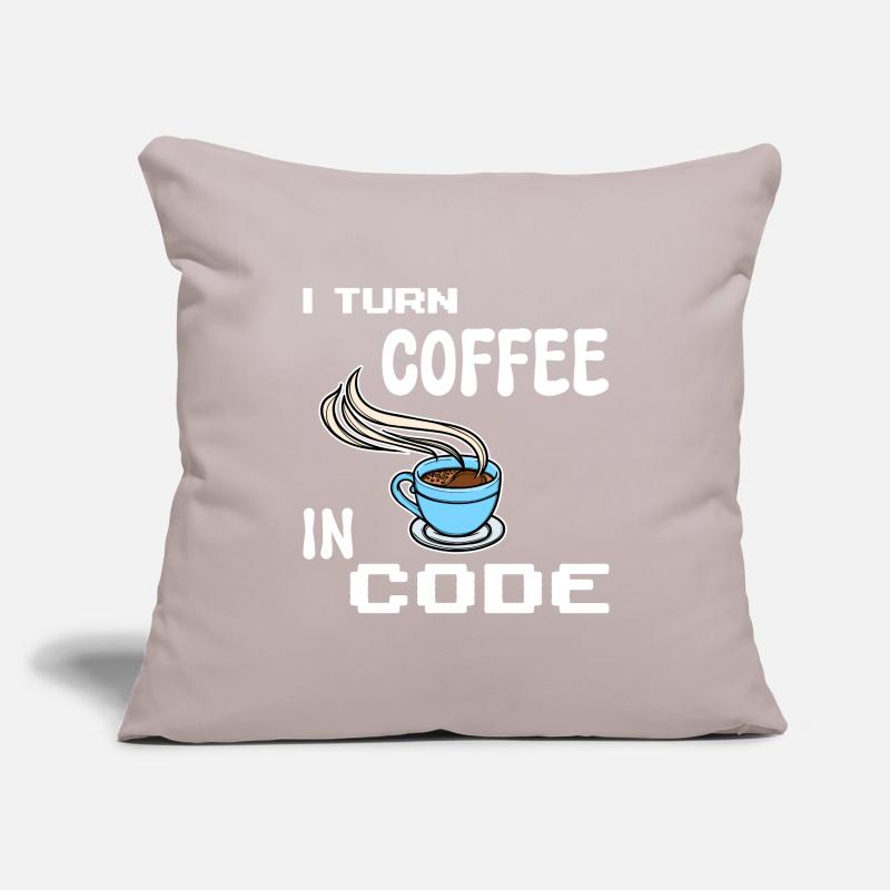 Développeur Computergeek Programmeur d’instructions Housse de coussin décorative 45 x 45 cm