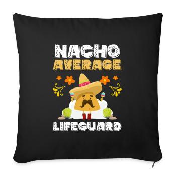Lifeguard Swimming Instructor - Sofa pillowcase 17,3'' x 17,3'' (45 x 45 cm) - black - Front