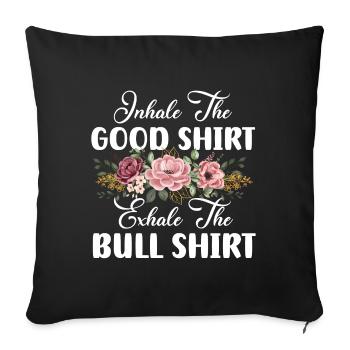 Spa Relax Holiday Beauty - Sofa pillowcase 17,3'' x 17,3'' (45 x 45 cm) - black - Front