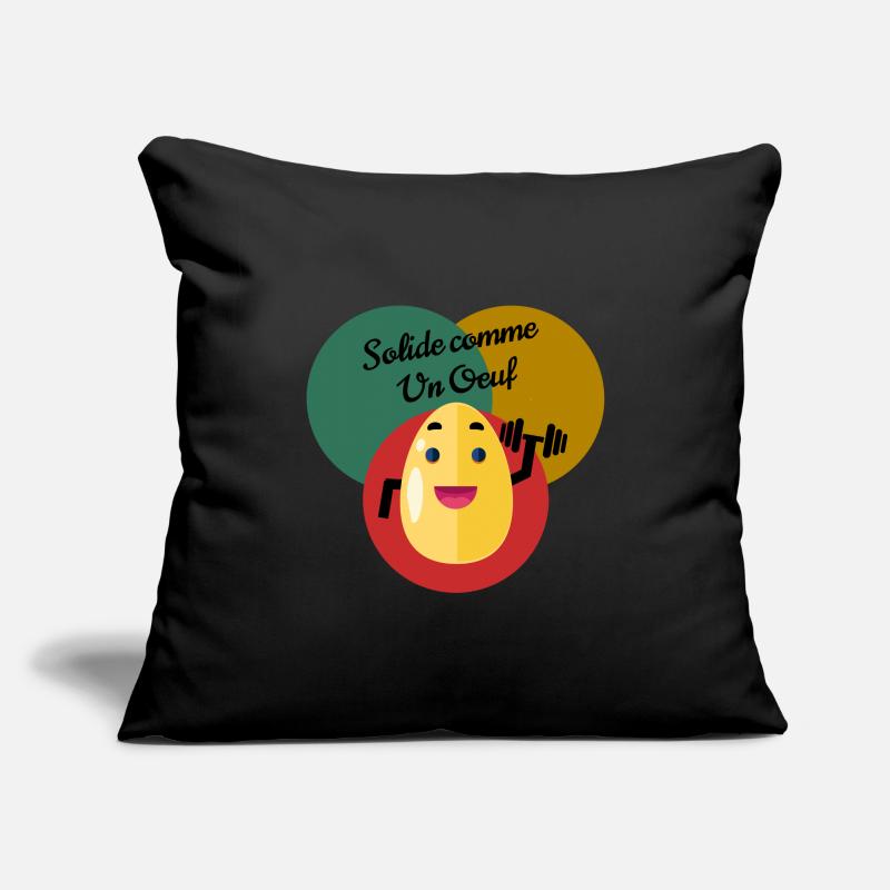 Solid as an egg Sofa pillowcase 17,3'' x 17,3'' (45 x 45 cm)