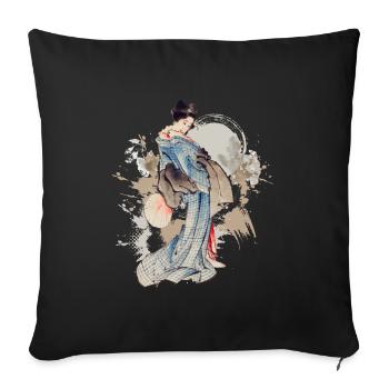 Asia Dragon Legends Fairy Tales - Sofa pillowcase 17,3'' x 17,3'' (45 x 45 cm) - black - Front