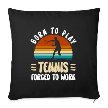 Sports Winner Club - Housse de coussin décorative 45 x 45 cm - noir - Devant