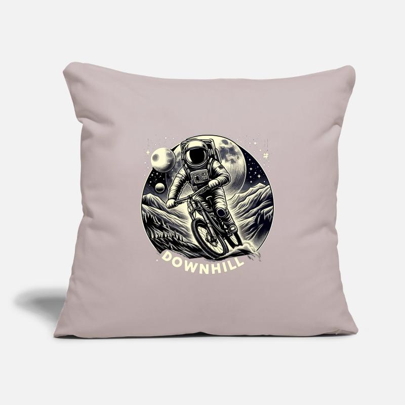 Conception de descente d’astronaute Housse de coussin décorative 45 x 45 cm