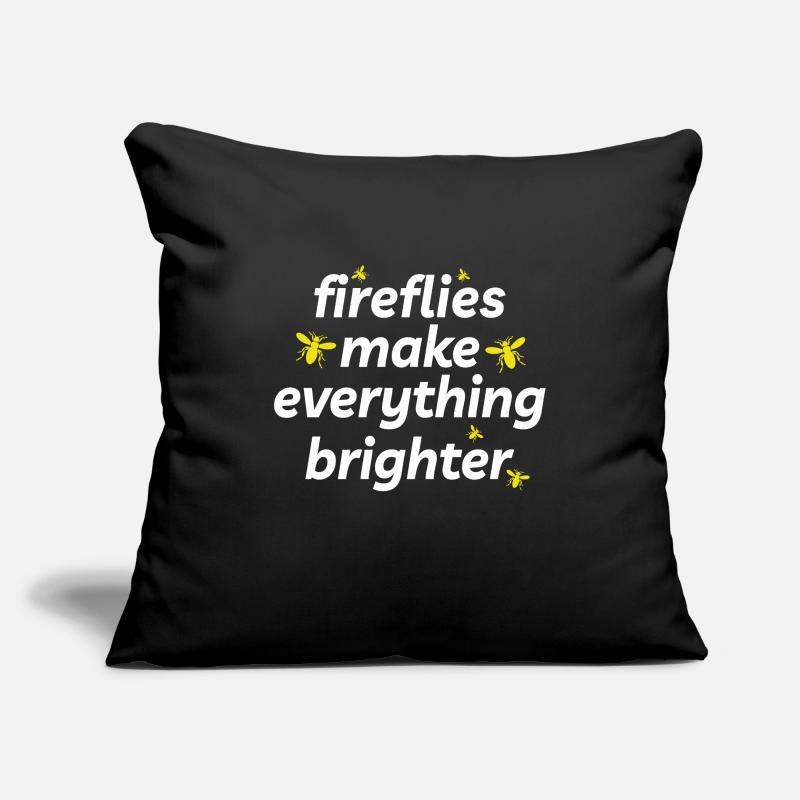 Fireflies Firefly Lightning Bug Insect Collector Sofa pillowcase 17,3'' x 17,3'' (45 x 45 cm)