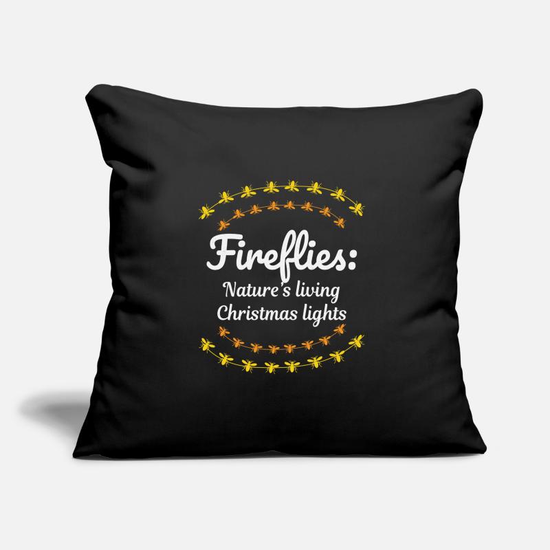 Fireflies Firefly Lightning Bug Insect Christmas Sofa pillowcase 17,3'' x 17,3'' (45 x 45 cm)