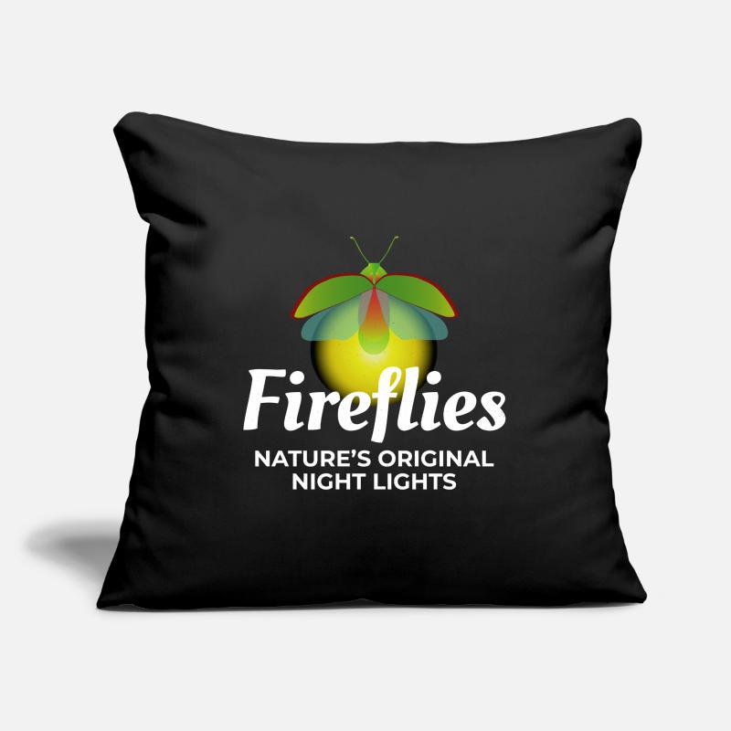 Fireflies Firefly Lightning Bug Insect Collector Sofa pillowcase 17,3'' x 17,3'' (45 x 45 cm)