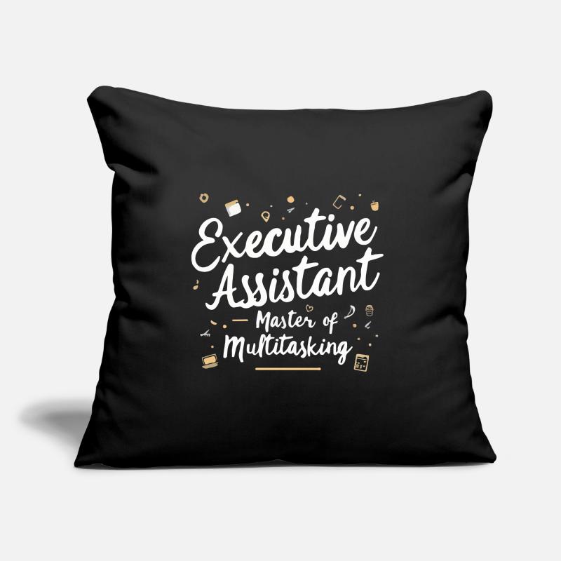 Executive Assistant Master of Multitasking Sofa pillowcase 17,3'' x 17,3'' (45 x 45 cm)