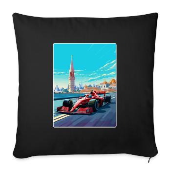 Istanbul Circuit Motorsport Race Turkey Travel WPA - Sofa pillowcase 17,3'' x 17,3'' (45 x 45 cm) - black - Front