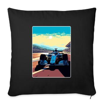 Yeongam Circuit Motorsport Rennen Südkorea Reisen - Sofakissenbezug 45 x 45 cm - Schwarz - Vorne