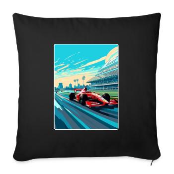 Sepang Circuit Motorsport Rennen Malaysia Reisen WPA - Sofakissenbezug 45 x 45 cm - Schwarz - Vorne