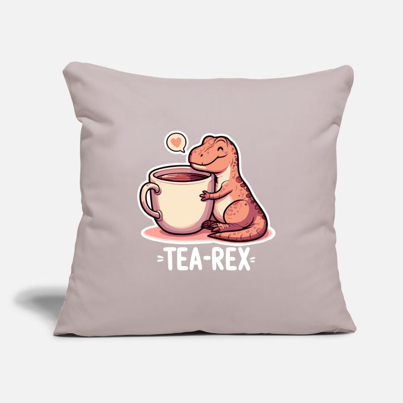 Tee Rex Tee-Rex Teetrinker Geschenk Sofakissenbezug 45 x 45 cm