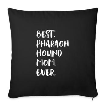 Pharaon Chien Pharaonenhund - Housse de coussin décorative 45 x 45 cm - noir - Devant
