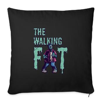 Gros zombie - Housse de coussin décorative 45 x 45 cm - noir - Devant