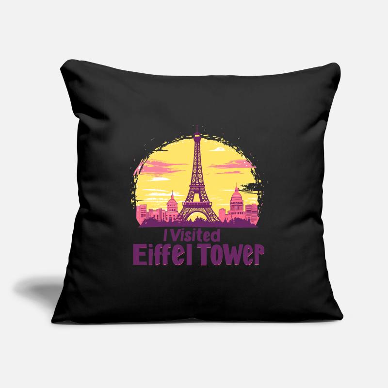 Eiffel Tower in Paris Sofa pillowcase 17,3'' x 17,3'' (45 x 45 cm)