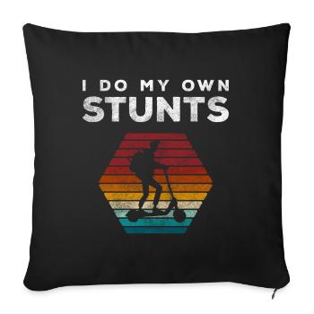 Scooter Driver City Stromer Speed - Sofa pillowcase 17,3'' x 17,3'' (45 x 45 cm) - black - Front