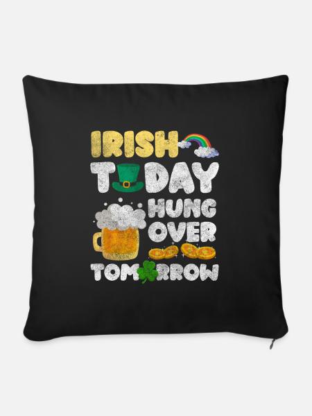 Irland Bier Tourismus - Sofakissenbezug 45 x 45 cm - Schwarz