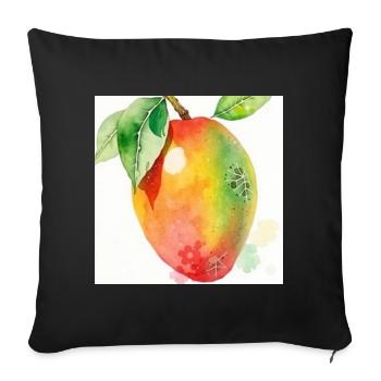 Mangue - Housse de coussin décorative 45 x 45 cm - noir - Devant