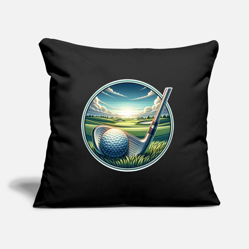Golfe Housse de coussin décorative 45 x 45 cm