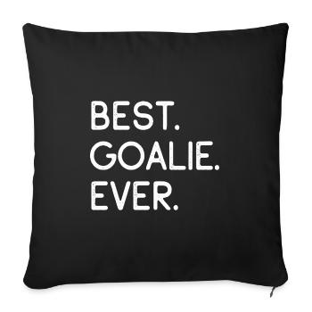 Best Goalkeeper Goalkeeper Goalkeeper Gift - Sofa pillowcase 17,3'' x 17,3'' (45 x 45 cm) - black - Front