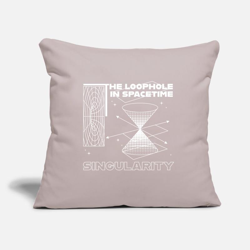 Singularité dans le trou spatio-temporel Housse de coussin décorative 45 x 45 cm