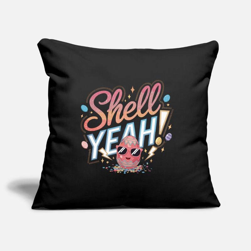 Shell yes! – Cool Easter Egg Sofa pillowcase 17,3'' x 17,3'' (45 x 45 cm)