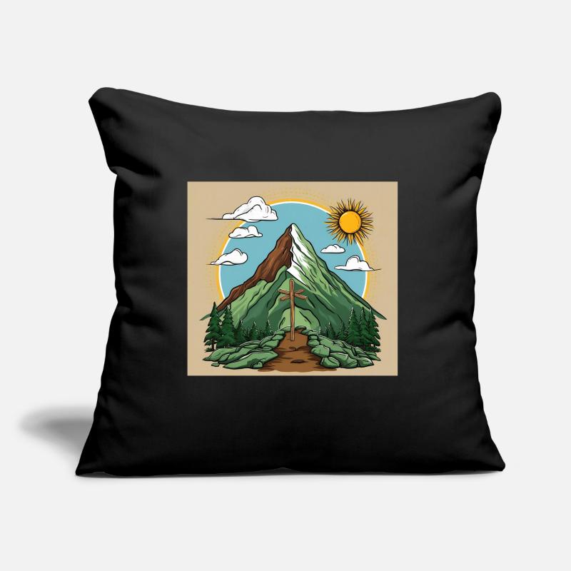 Bergspitzenkönig Sofakissenbezug 45 x 45 cm