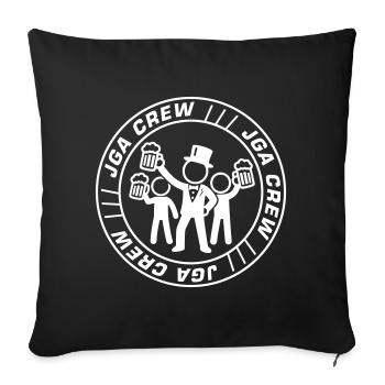Jga Crew Junggesellenabschied - Sofakissenbezug 45 x 45 cm - Schwarz - Vorne