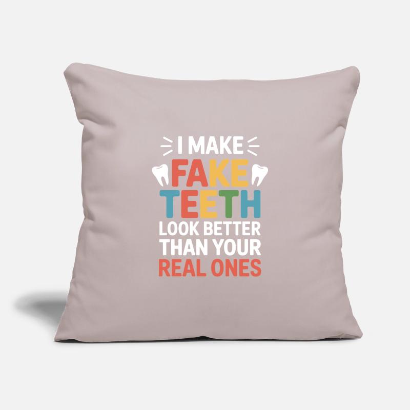 Dental Technician Precision Work  Sofa pillowcase 17,3'' x 17,3'' (45 x 45 cm)