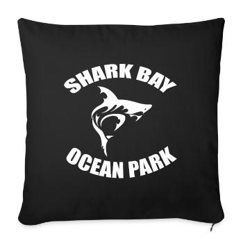 PARC OCÉANIQUE DE SHARK BAY - Housse de coussin décorative 45 x 45 cm - noir - Devant