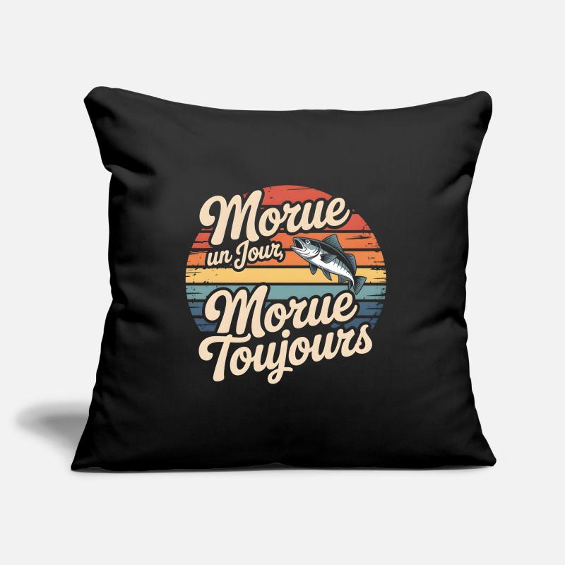 Once cod Cod Sofa pillowcase 17,3'' x 17,3'' (45 x 45 cm)
