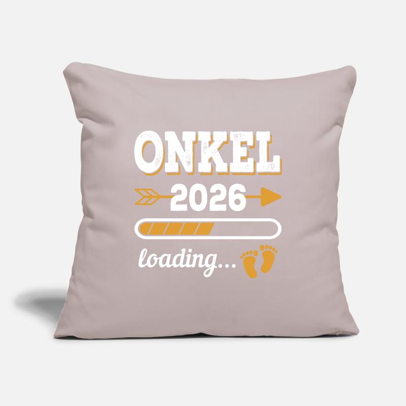 Uncle 2026 Loading Future Uncle Gift Sofa pillowcase 17,3'' x 17,3'' (45 x 45 cm)