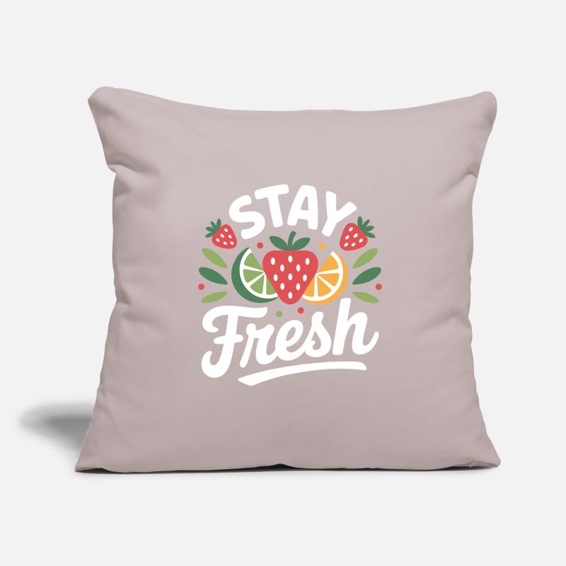 Reste tranquille Housse de coussin décorative 45 x 45 cm