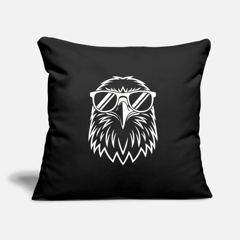 Lunettes de soleil Aviator Eagle Housse de coussin décorative 45 x 45 cm