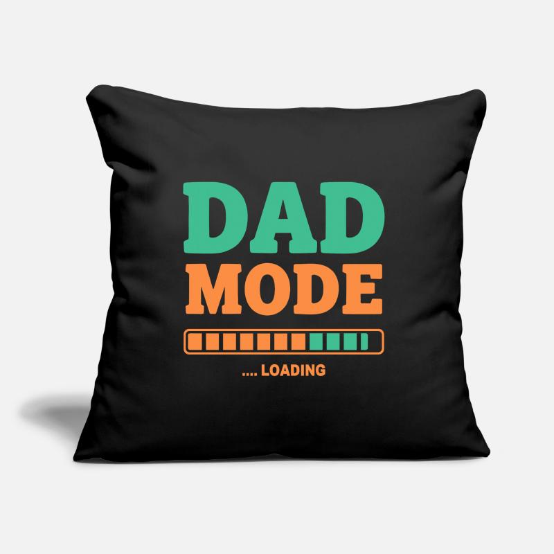 Dad Mode Loading for Proud Fathers-to-be Sofa pillowcase 17,3'' x 17,3'' (45 x 45 cm)