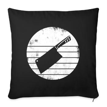 Cleaver - Sofa pillowcase 17,3'' x 17,3'' (45 x 45 cm) - black - Front