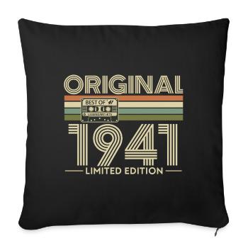Original 1941 Édition Limitée - Housse de coussin décorative 45 x 45 cm - noir - Devant