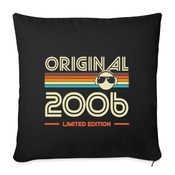 Original 2006 Édition Limitée - Housse de coussin décorative 45 x 45 cm - noir - Devant