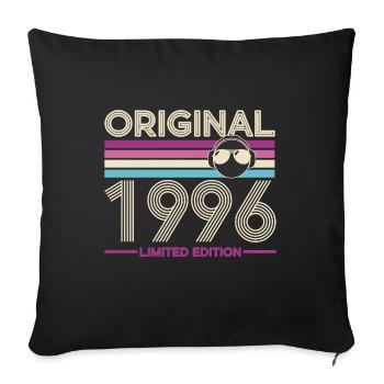 Original 1996 Édition Limitée - Housse de coussin décorative 45 x 45 cm - noir - Devant