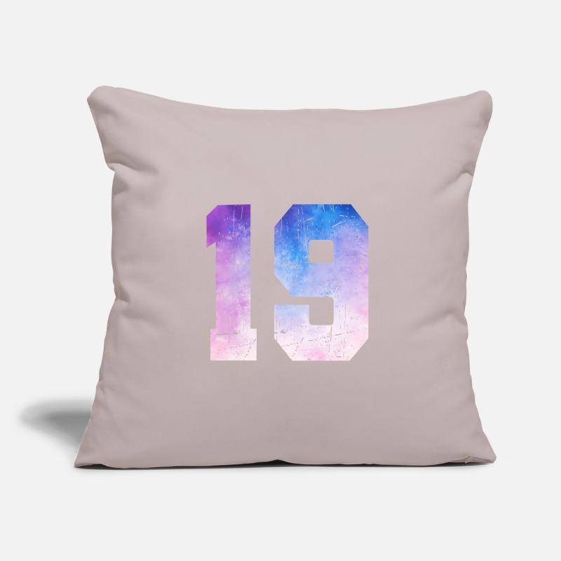 Issue 19 – 19th Anniversary Gift Sofa pillowcase 17,3'' x 17,3'' (45 x 45 cm)