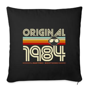 Original 1984 Édition Limitée - Housse de coussin décorative 45 x 45 cm - noir - Devant