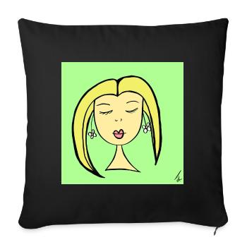 Bez_nazwy_181_202604291339_26166 - Housse de coussin décorative 45 x 45 cm - noir - Devant