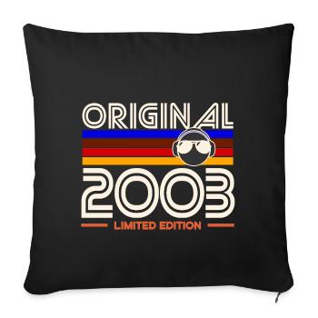 Original 2003 Edition Limitée - Housse de coussin décorative 45 x 45 cm - noir - Devant