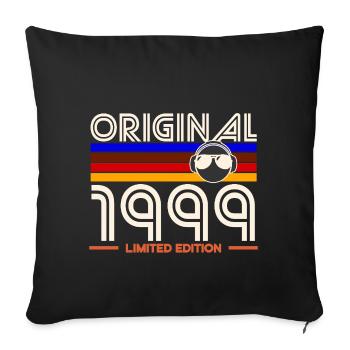 Original 1999 Limited Edition - Housse de coussin décorative 45 x 45 cm - noir - Devant