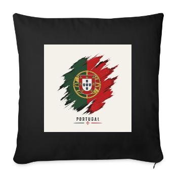 Espagne Vintage Color Design Style rétro - Housse de coussin décorative 45 x 45 cm - noir - Devant