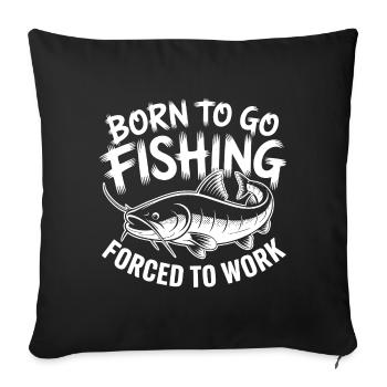 Petri Heil Humour - Housse de coussin décorative 45 x 45 cm - noir - Devant
