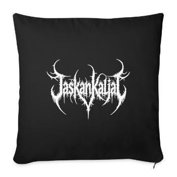 MetalliJaska - Sofa pillowcase 17,3'' x 17,3'' (45 x 45 cm) - black - Front